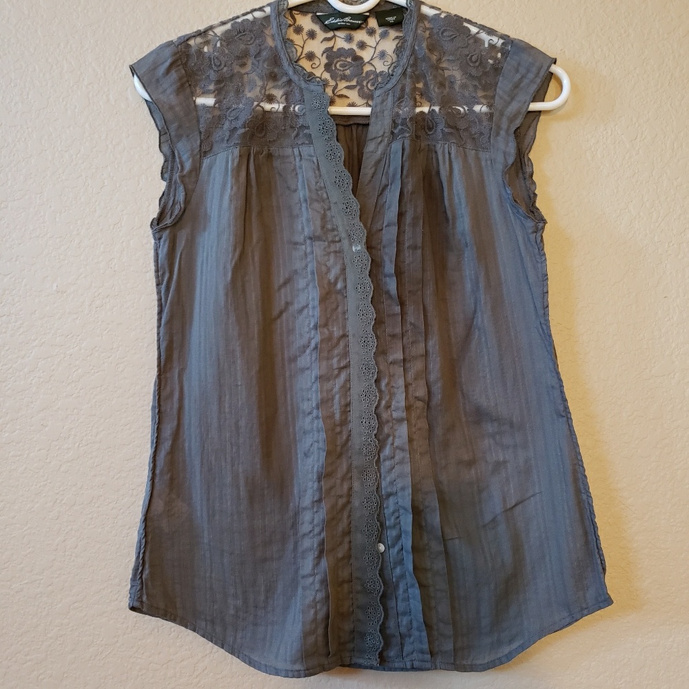 Eddie Bauer Sleeveless Blouse
